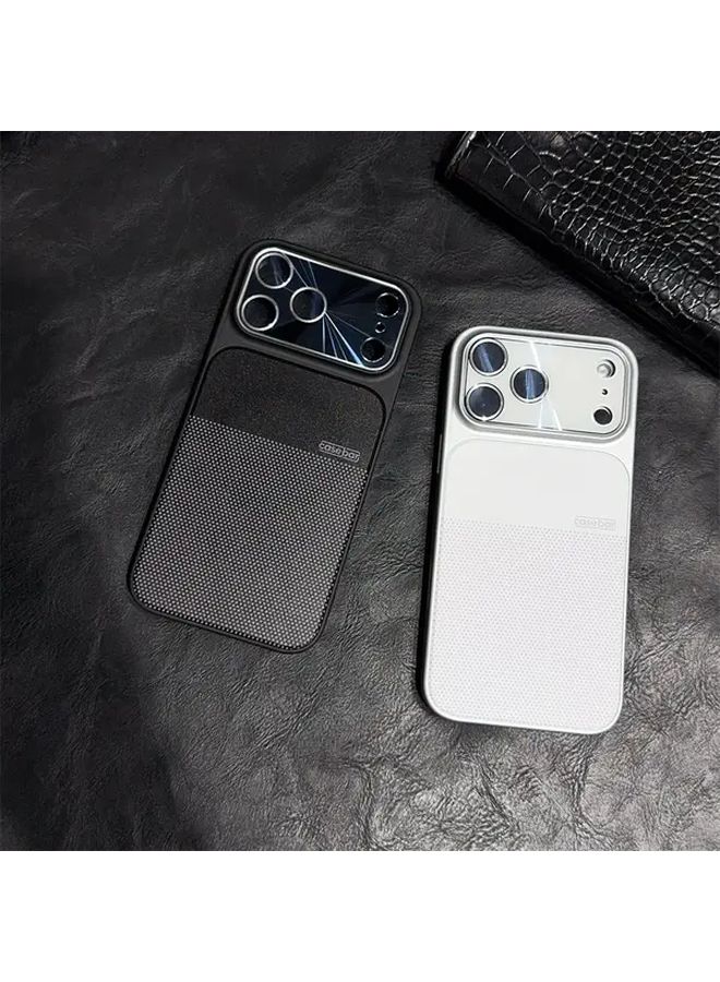 Orange iPhone 17 Pro Max Case With Screen Protector Magnetic Closure Wireless Charging - Image 3